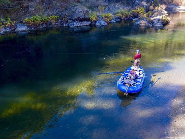 Trinity River Fishing Image