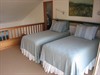 Twin beds upstairs