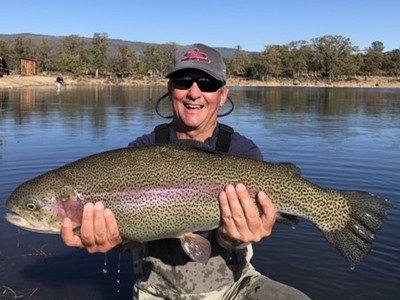 Mark caught the biggest fish of the day