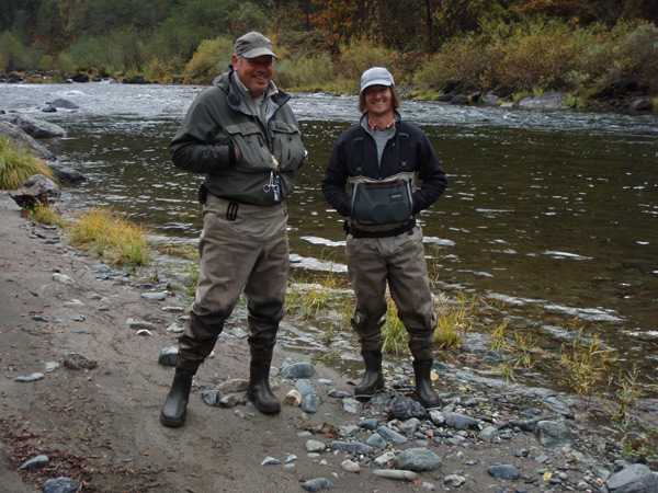 Intrepid guides Gino Bernero and Jon Hazlett