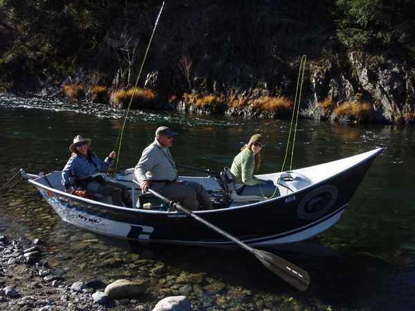 Gino with the California Fly Shop ladies.