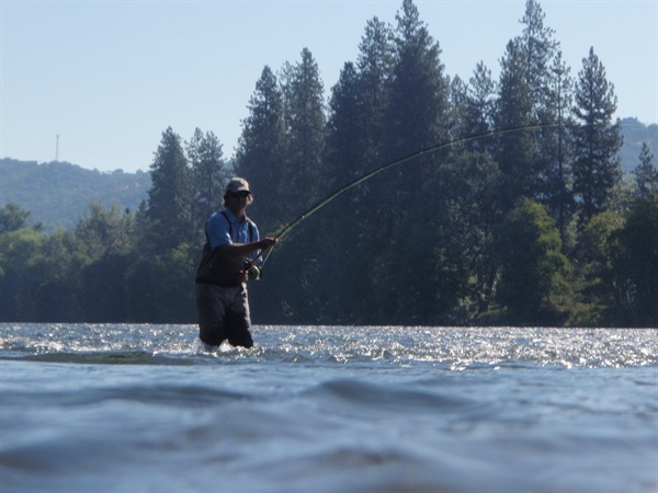 Johny on the right spot, hooked up