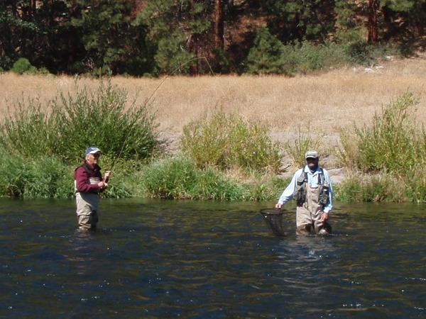 The fish chowed the trico spinners today!