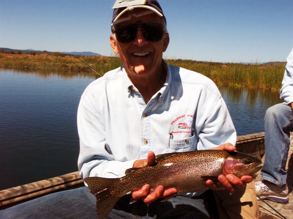 Cliff with a Fall River bow