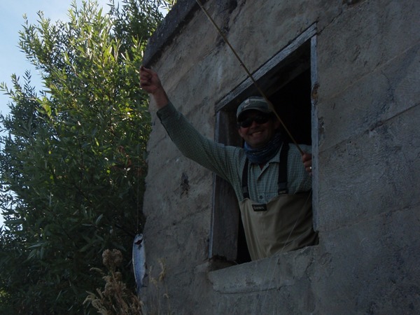 Jay Cockrum can catch fish from anywhere