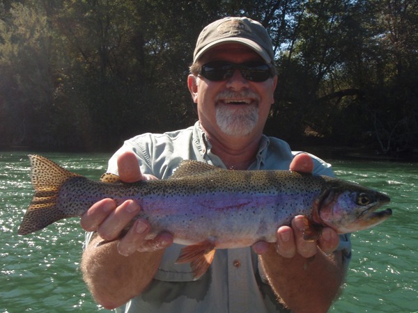 Doug knows how to hold a fish!
