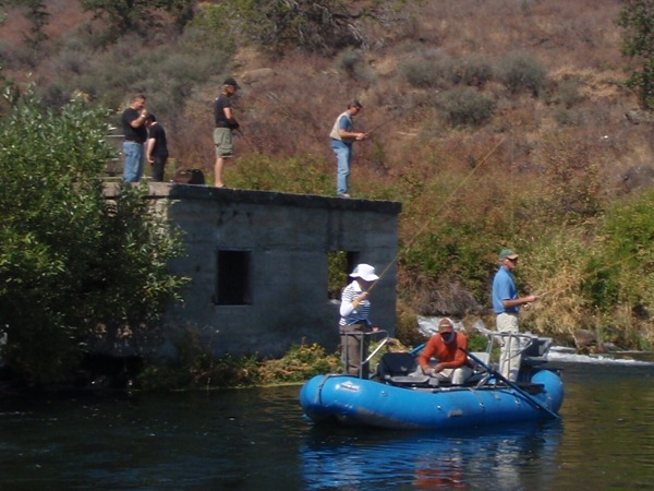 Brannon guiding his secret spot