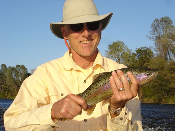 Bernard caught this one on a dry!