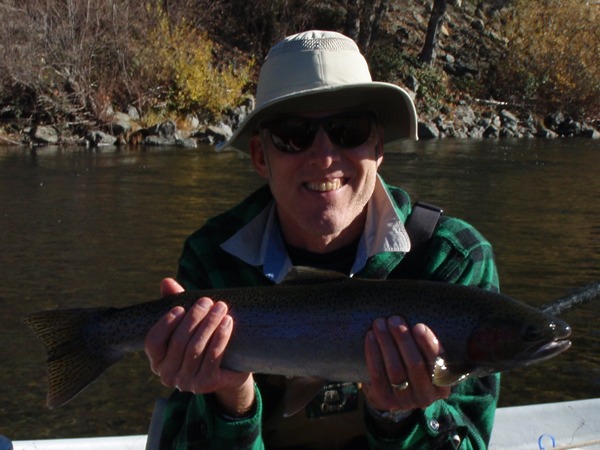 Bernard with a good fish