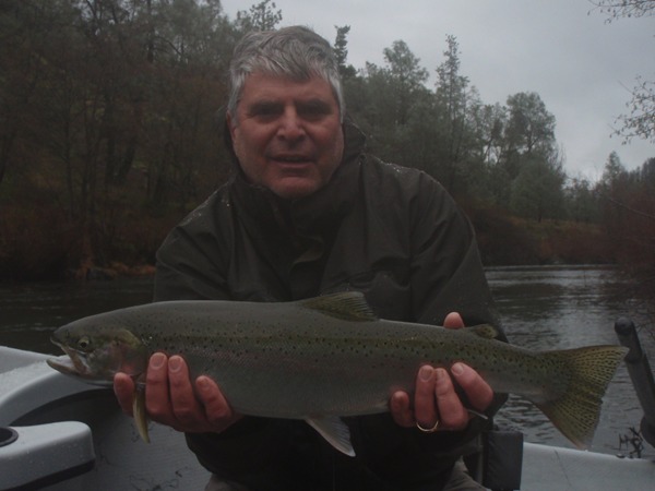 Steve with one of many wild fish
