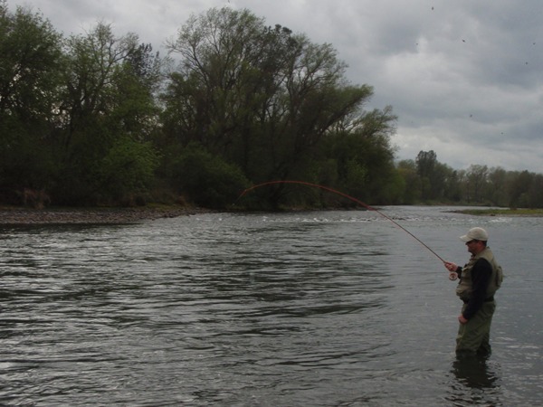 Bill V with a fish on