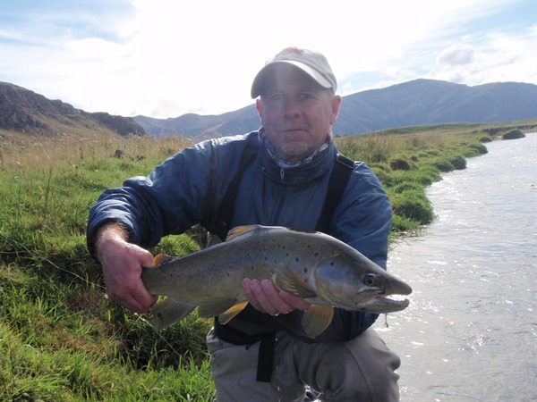 ultra keen angler Jeff Thomson