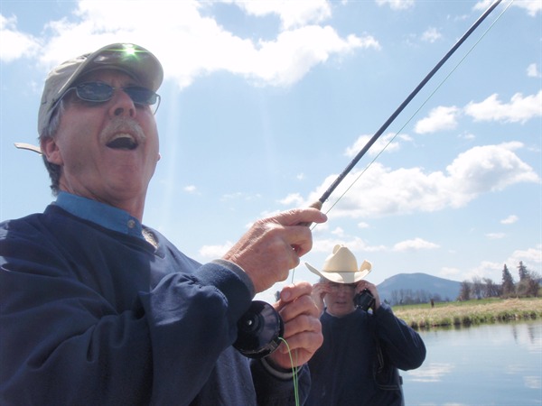 Don and Marty havin a ball on Fall