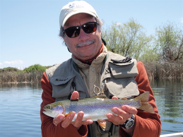 Jeff with a dry fly fattie
