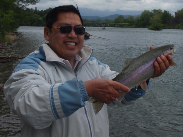 Carlos with his big fish