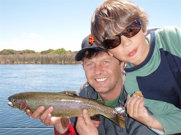 Rob and Nicko...dry fly purists