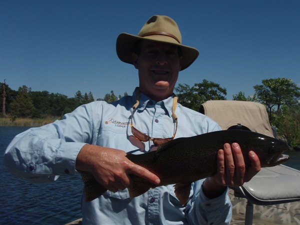 Scott with a toad