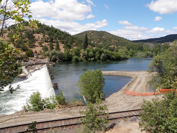 Coffer Dam above Gold Ray Dam