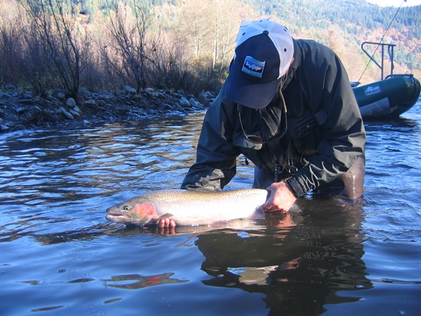 fall colors on the Trinity