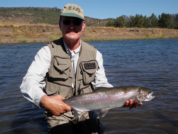 The Donald with fish
