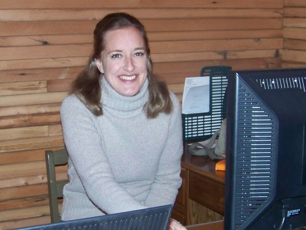 Marisa in her office