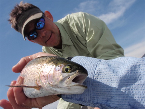Doug on Fall River opening day 2010