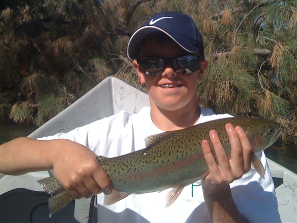 Nick with the big fish of the day