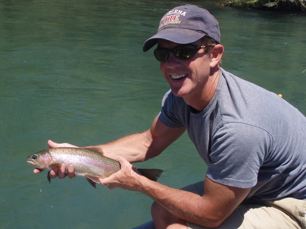 Jake with one of many fish