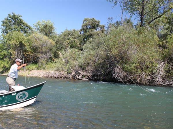 Scotty high-sticking from the boat