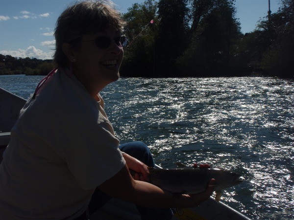 Patty with a great rainbow