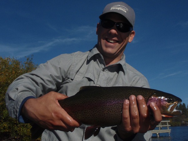 Kevin's first big fish of the day