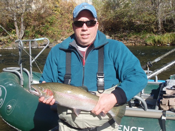 Todd with a nice buck steelie