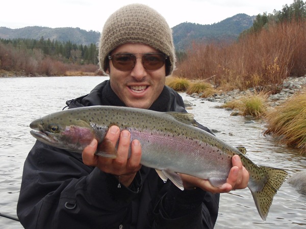 Jeff with a wild steelie