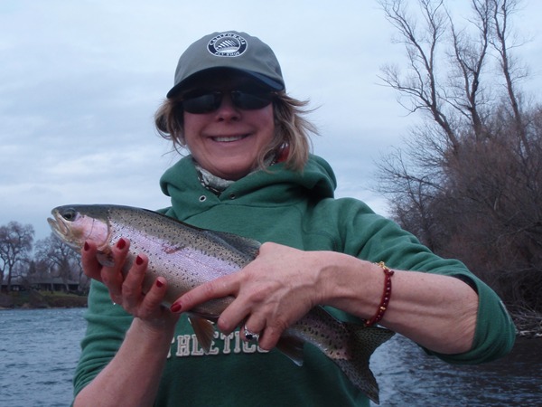 Molly with her big fish