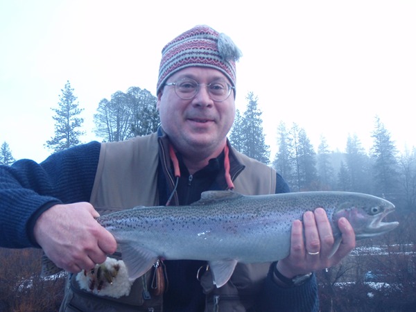 Carl got this one on his first cast