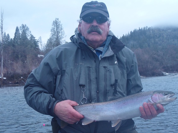 Jim got this on a fly he tied