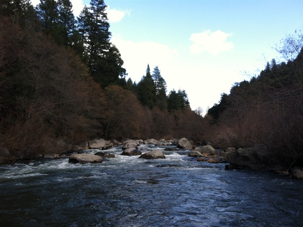 we floated through that