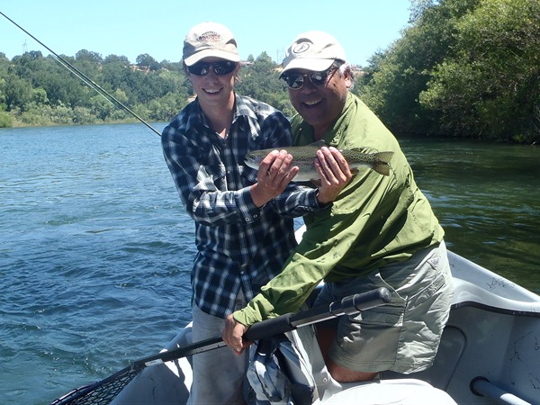 Brandon guided Steve into this fish