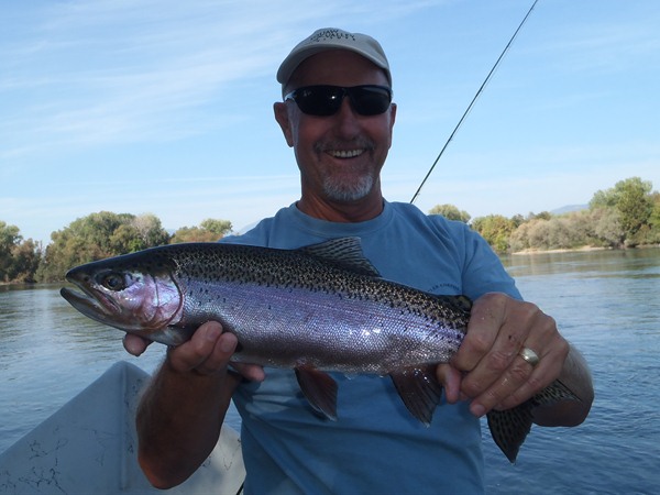 Rob's 2nd ever fly-caught fish
