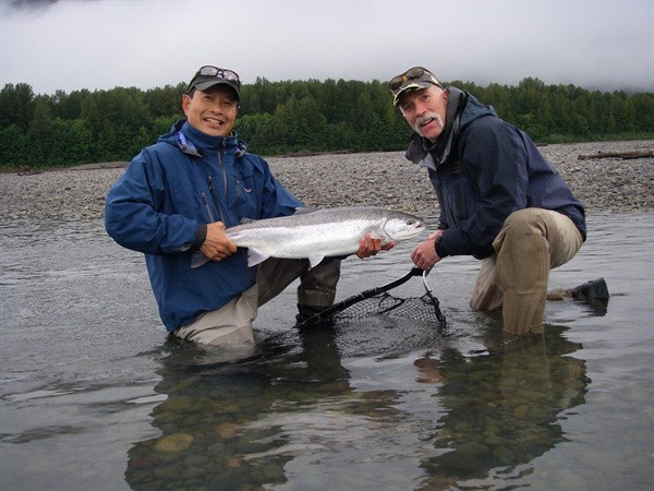 Dennis and Stroh on the Skeena