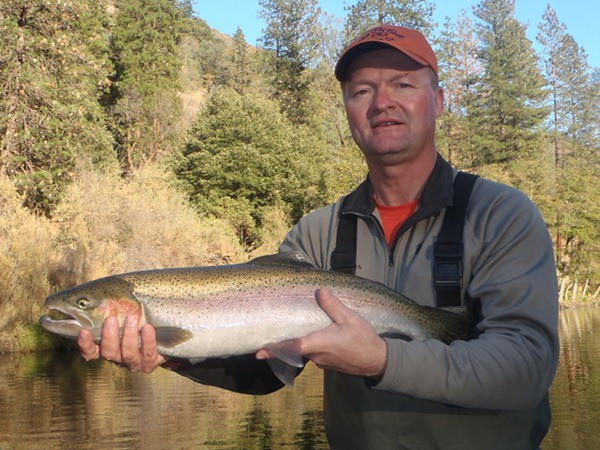 Dean with our biggest fish