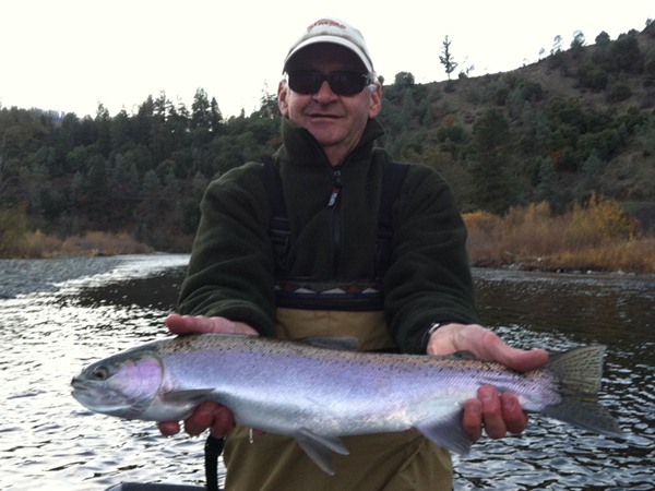 Paul knows how to hold a fish