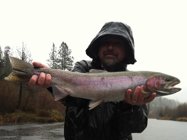 Dave with one of many fish