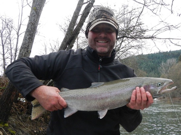 JB with his big fish of the day