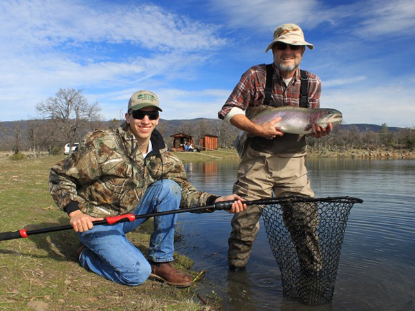 Fred with the big fish of the day
