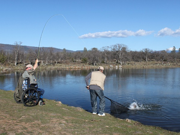 Todd landing a big one