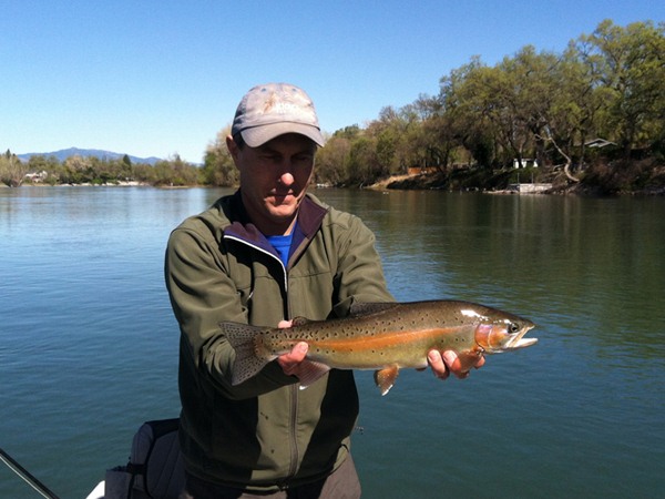 John with a colorful bow