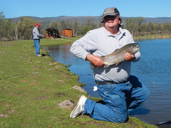 Bernard with a nice one