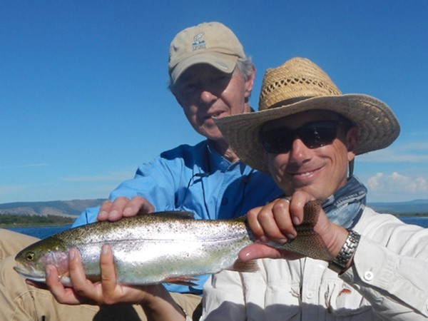 Jon finished up with this nice rainbow