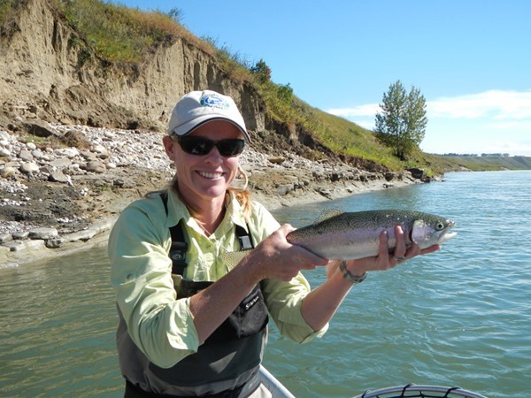 Katie's big fish on day 3